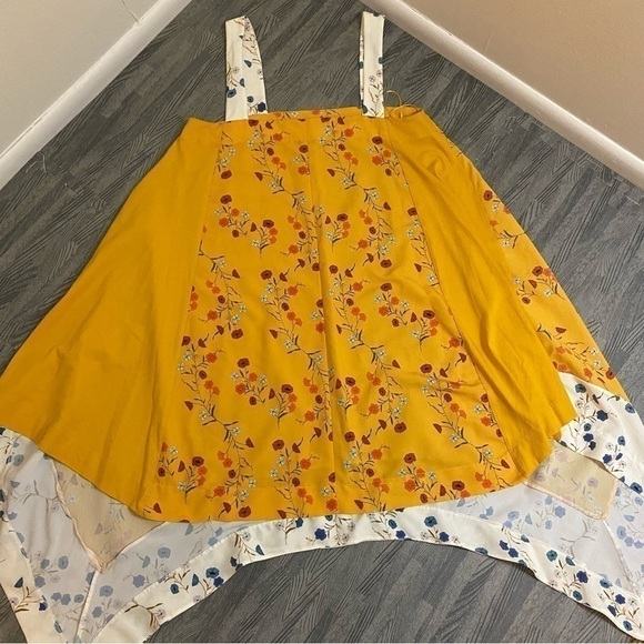 Zara Floral Handkerchief Hem Dress - Picture 13 of 14